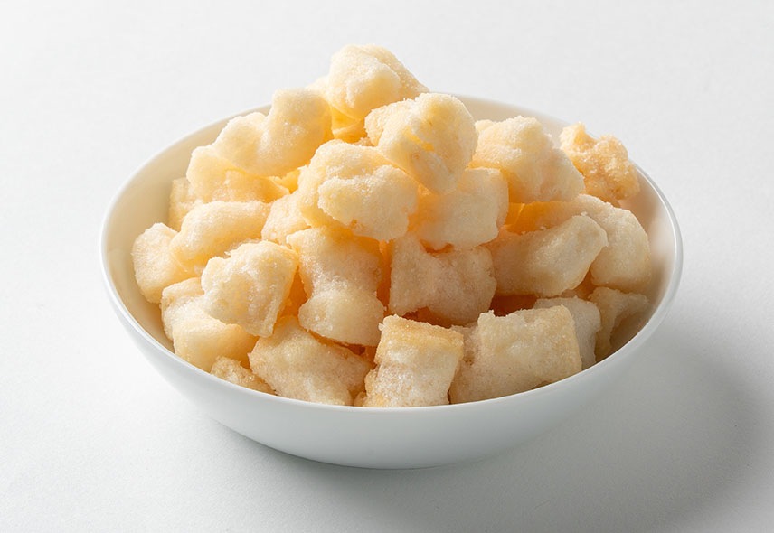 北海道産もち米使用　北のおかき　オホーツクの塩