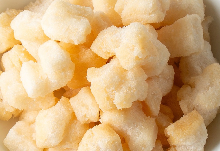 北海道産もち米使用　北のおかき　オホーツクの塩