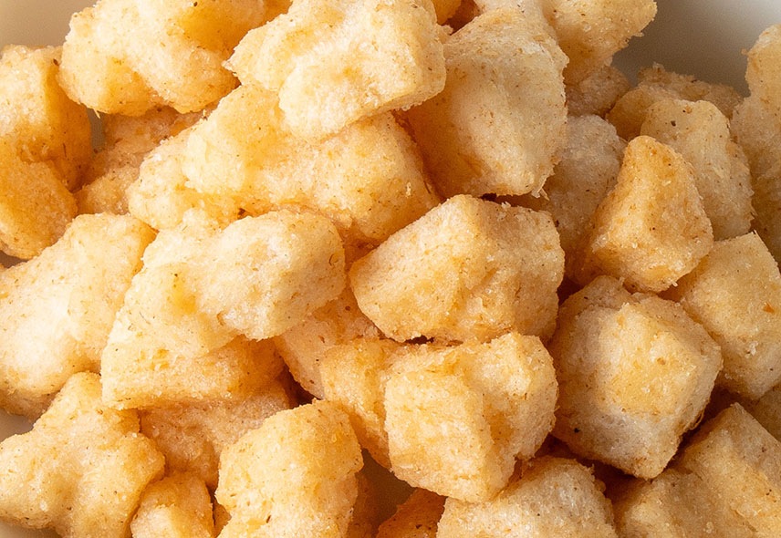 北海道産もち米使用　北のおかき　標津の鮭