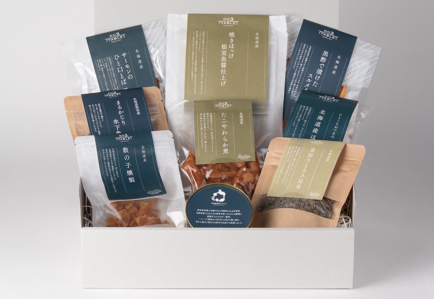 ごはんもおさけも楽しむ北海道の海鮮セット