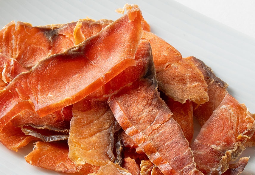 北海道産 サーモンの薄切りとば