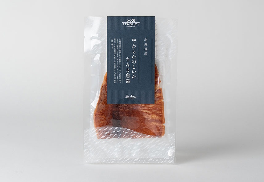 北海道産　やわらかのしいか　さんま魚醤