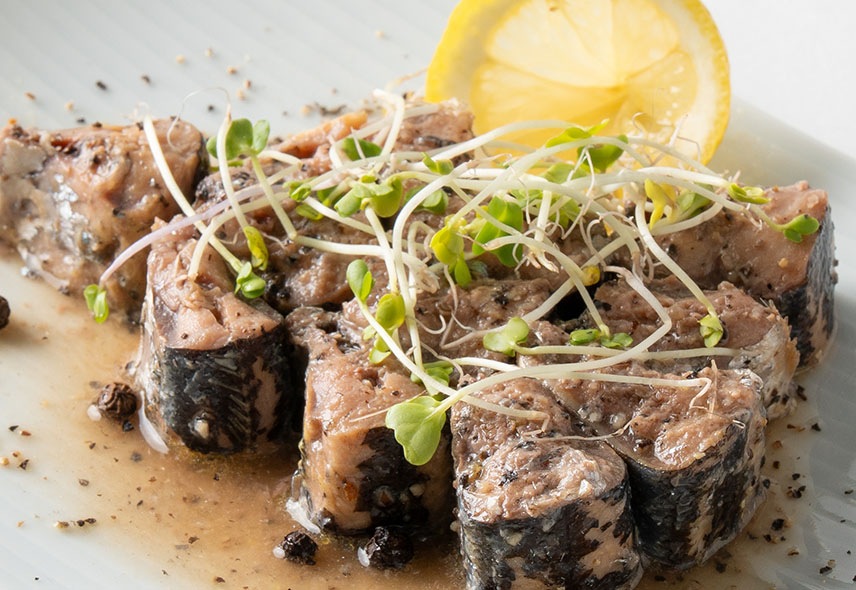 北海道根室のさんま 黒胡椒醤油煮