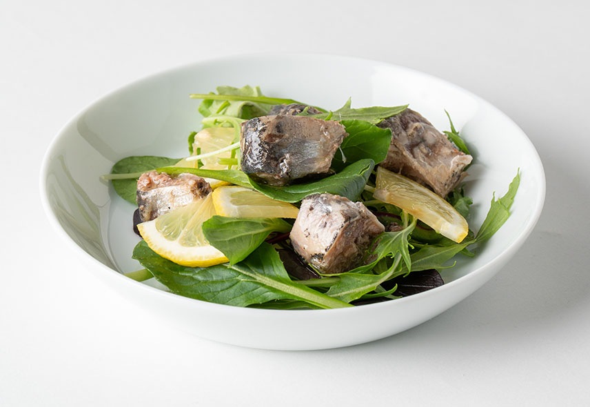 根室七星いわしオリーブ煮 レモン仕上げ