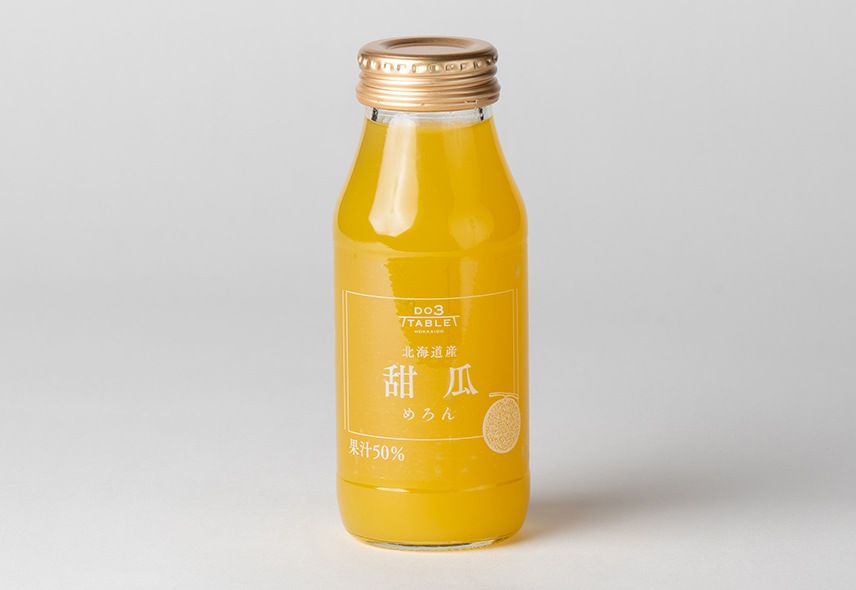 北海道産 甜瓜 めろん果汁入り飲料(青肉)