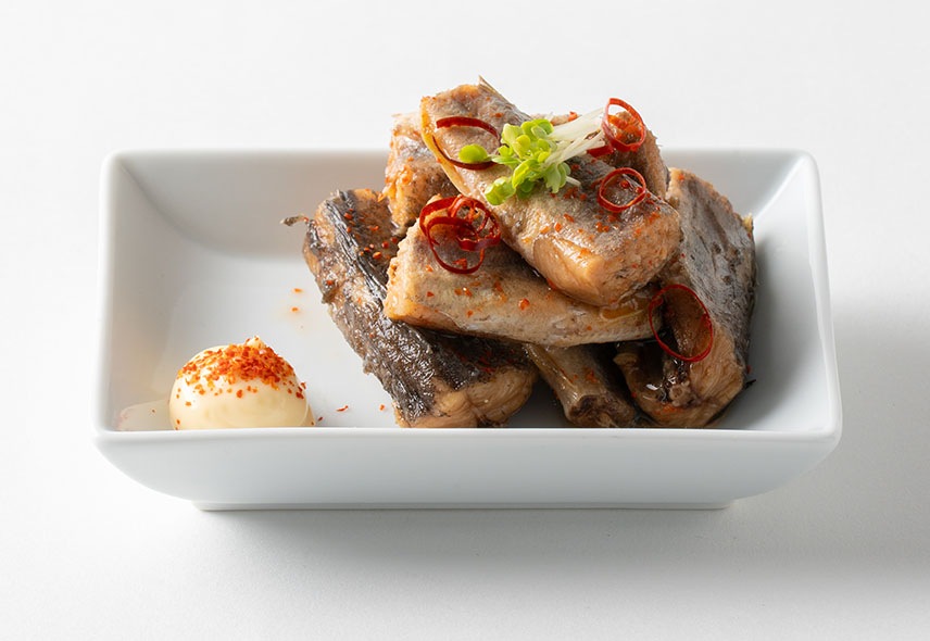 北海道の氷下魚 唐辛子水煮