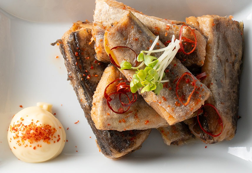 北海道の氷下魚 唐辛子水煮