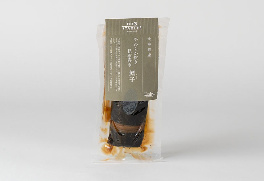 北海道産　やわらか炊き　昆布巻き　鱈子