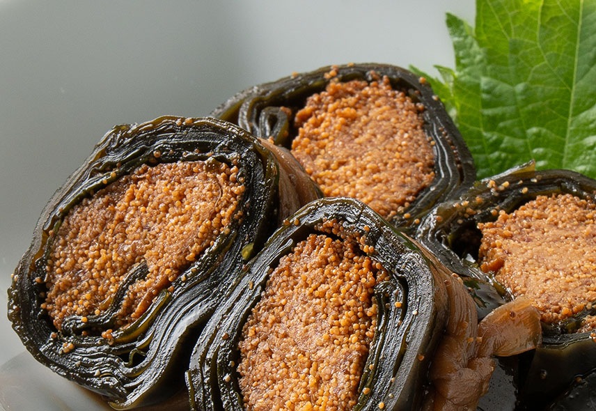 北海道産　やわらか炊き　昆布巻き　鱈子