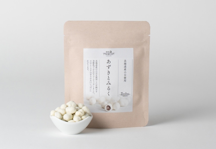 北海道産小豆使用 あずきとみるく