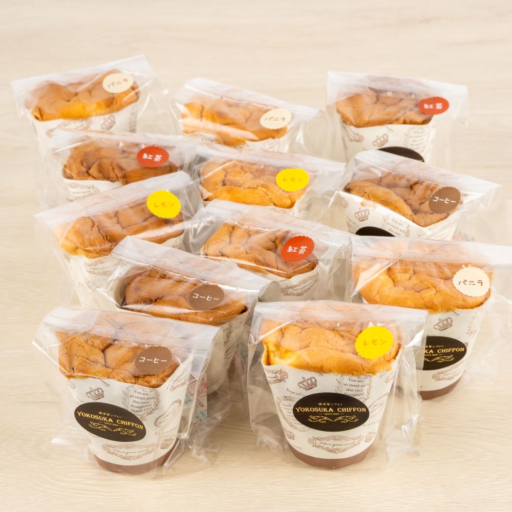 カップシフォン12個入/ギフトボックス