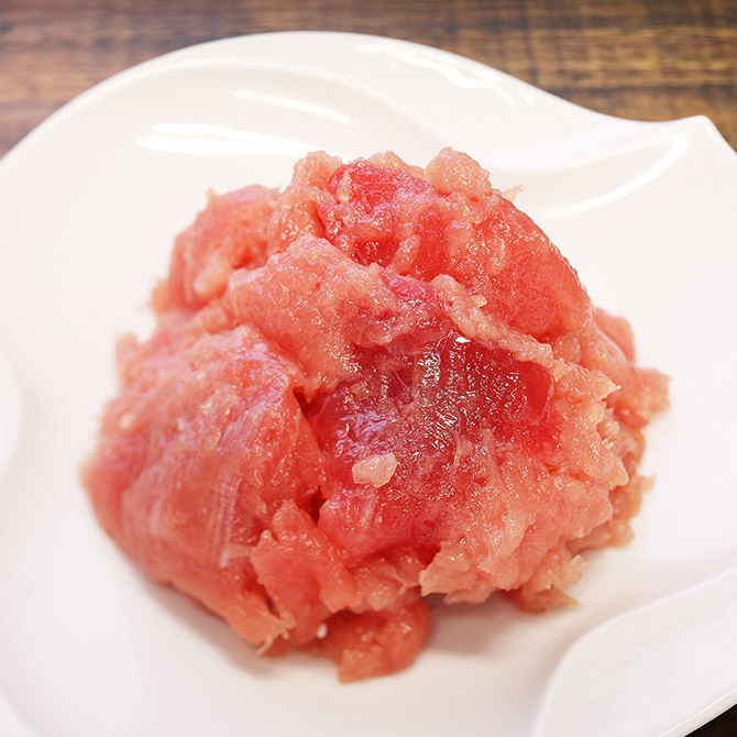 天然】メバチまぐろ ゴロっと、スキ身（3パック入り）｜セブン