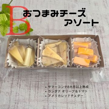 【 おつまみ チーズ アソート B 】フランス、アメリカ、オランダ産少量チーズの盛り合わせ