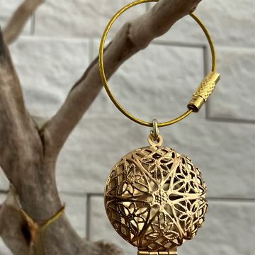 アロマキーホルダー　ラウンド