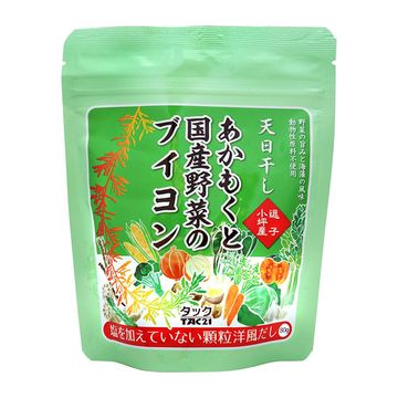 塩を加えていないあかもくと国産野菜のブイヨン