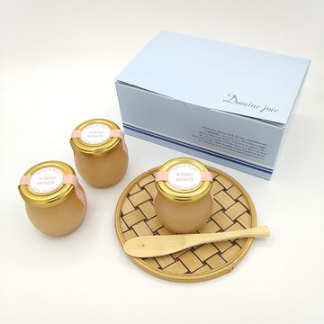 もっちりくずジュレ　白桃　6個入り