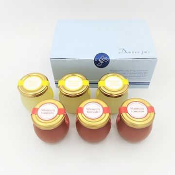 もっちりくずジュレ　湘南ゴールドソルト×湘南トマト　詰合せ　6個入り