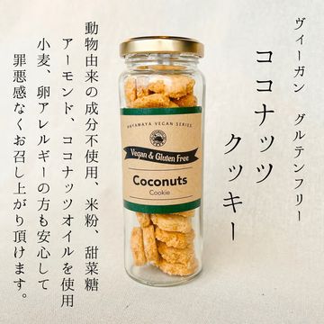 ココナッツクッキー　ヴィーガン　グルテンフリー 80g