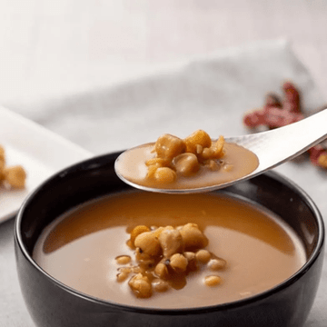 50代からのハトムギスープ 韓国風ピリ辛スープ