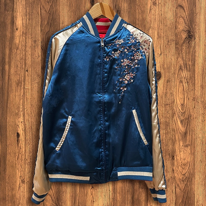 Sサイズ]両面刺繍 横須賀一番スカジャン【MCハウスオリジナル