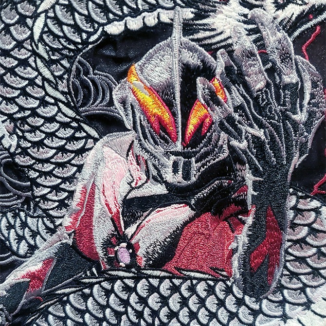 Sサイズ]ウルトマン ベリアル 刺繍 スカジャン【10月限定送料無料