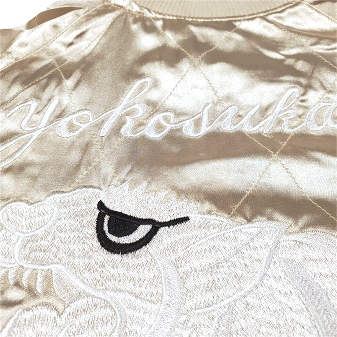 XXLサイズ]両面刺繍 ハワイ柄スカジャン【MCハウスオリジナル