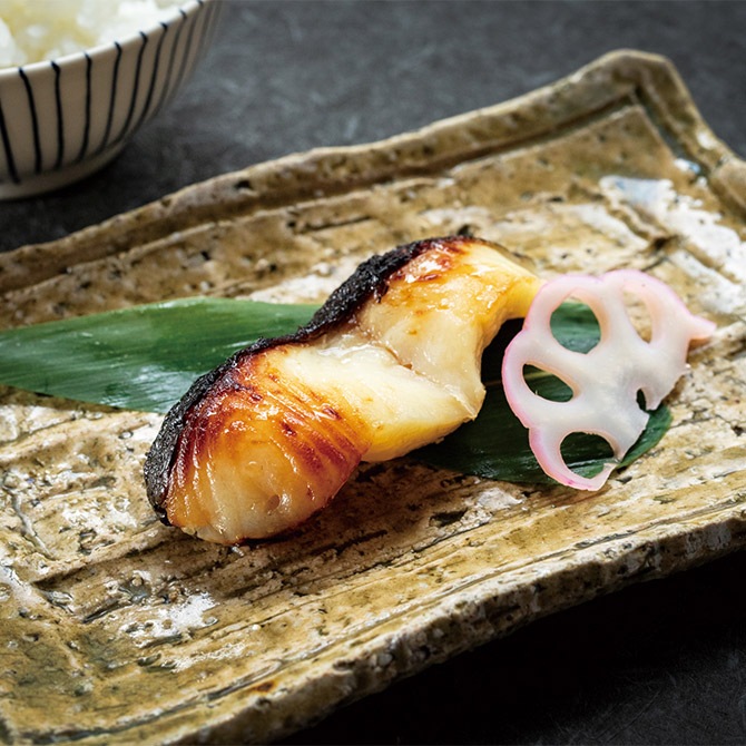 魚の西京漬詰合せ6枚入 白味噌に酒粕を少量加えた、日影の秘伝の味噌