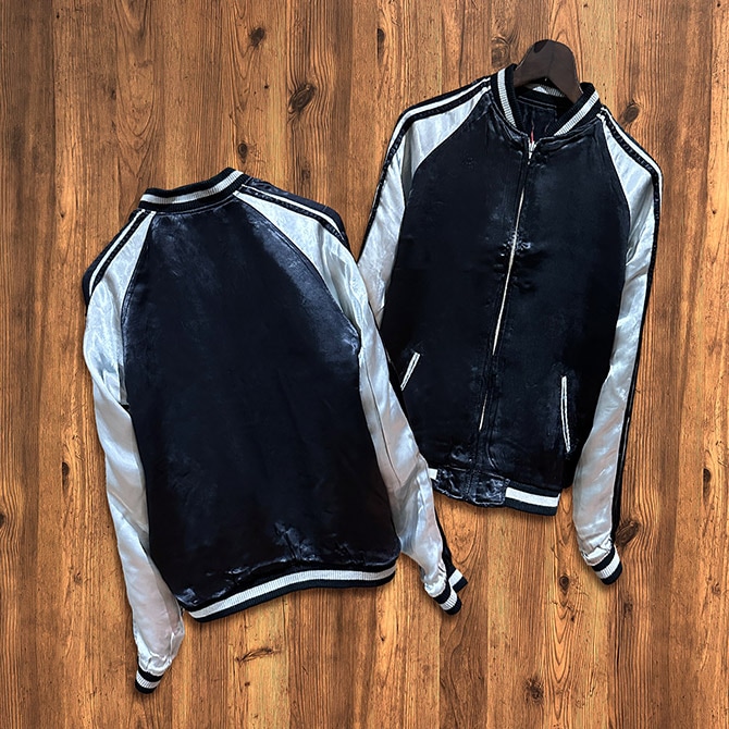 dk21 3代目 彫よし スカジャン ベロア 黒 虎 × 不動明王 メンズXL dk21 3代目 彫よし スカジャン ベロア 黒 虎 × 不動明王 メンズXL