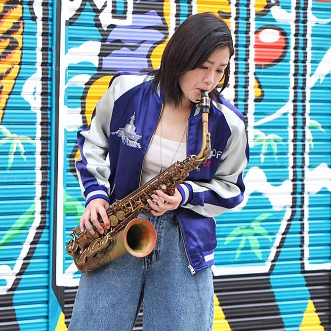 Lサイズ]護衛艦きりしま柄刺繍リバーシブルスカジャン【送料無料