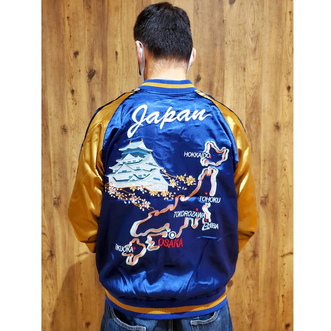 XLサイズ]オリックス・バファローズ刺繍リバーシブルスカジャン｜プロ