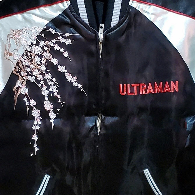 【希少】O.C CREW 刺繍スカジャン　美品 朧 スカジャン おぼろ 龍虎 柄 刺繍 和柄 スカジャン 9001811 和柄