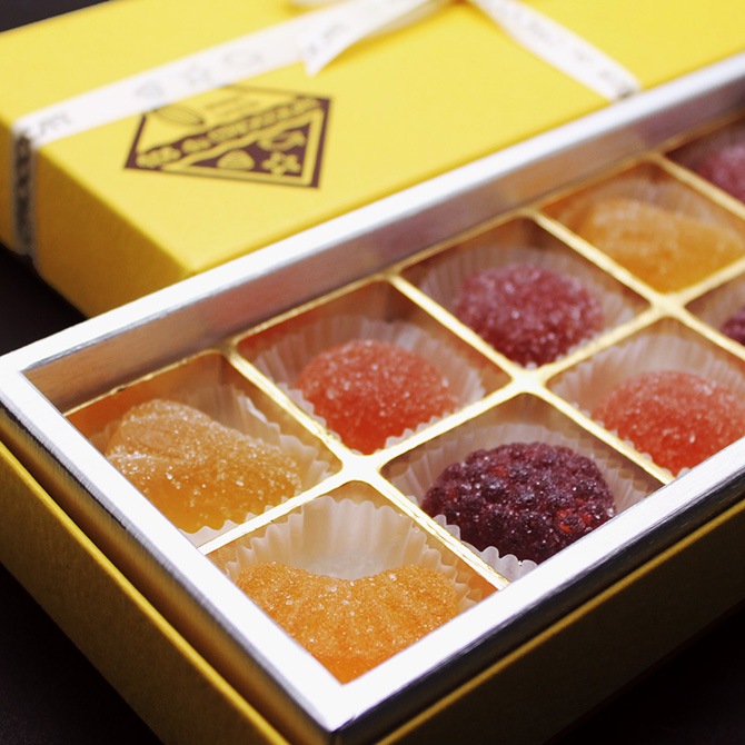 1. パート・ド・フリュイ （ジョリー） 10個入