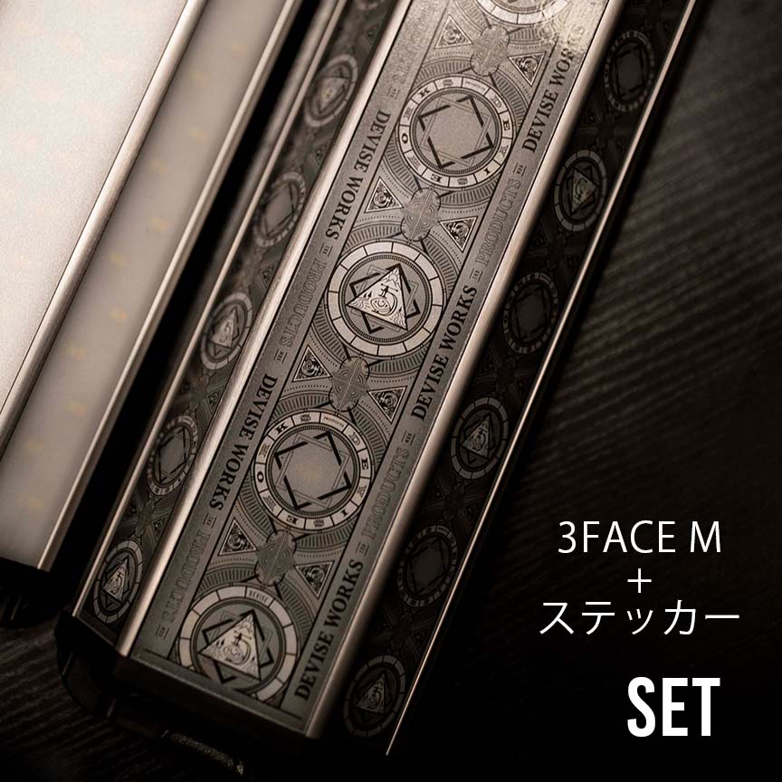 クレイモア3FACE M 本体+SUKEステッカー セット | DEVISE WORKS