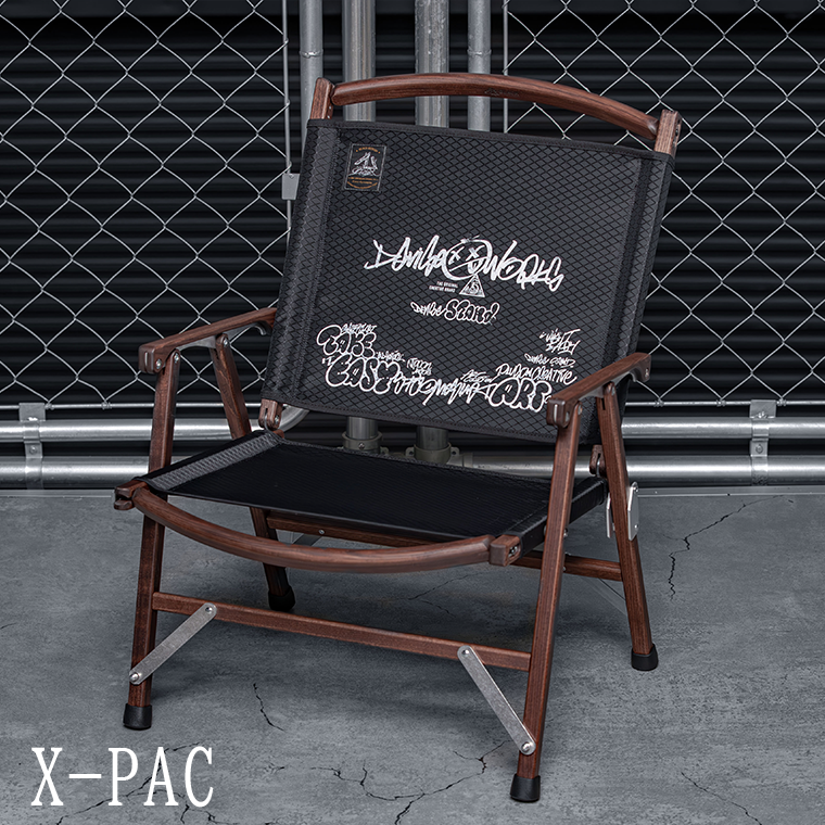 BDグラフィティーCHAIR LOW | DEVISE WORKS | キャンプ用品