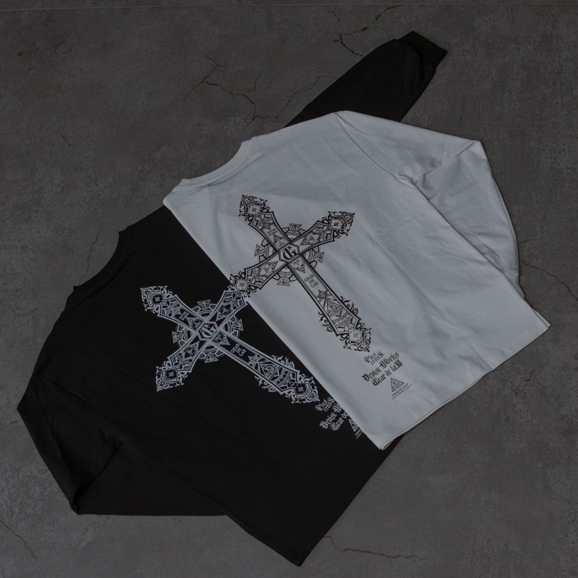 PLUSCROSS ロンT