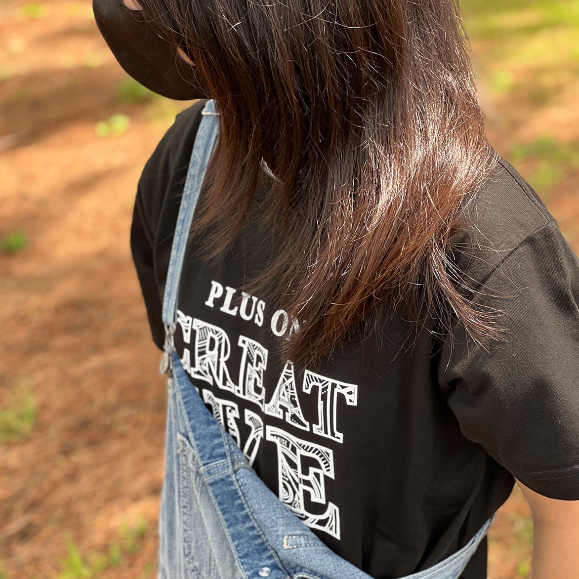 PLUS ON T-SHIRTS 黒 | DEVISE WORKS | キャンプ用品