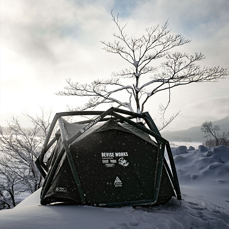 CAVE XL\"D\" BLACK HEIMPLANET デバイスワークス CAMP VESTプレゼント)CAVE XL