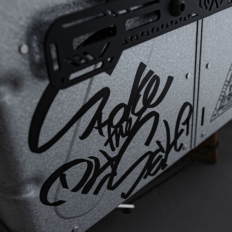 カッティングシール：STOKE THE MY SELF