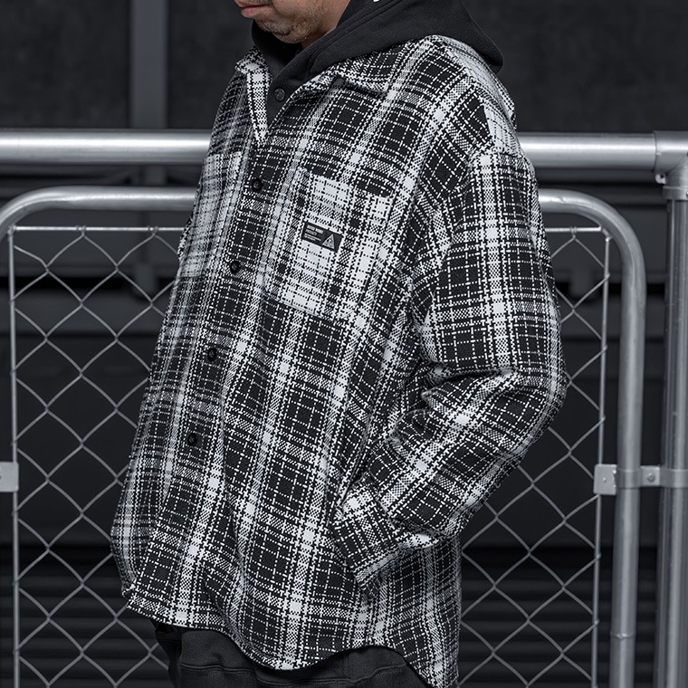 <予約商品>SIROKUROTSUKANAI SHIRT JKT