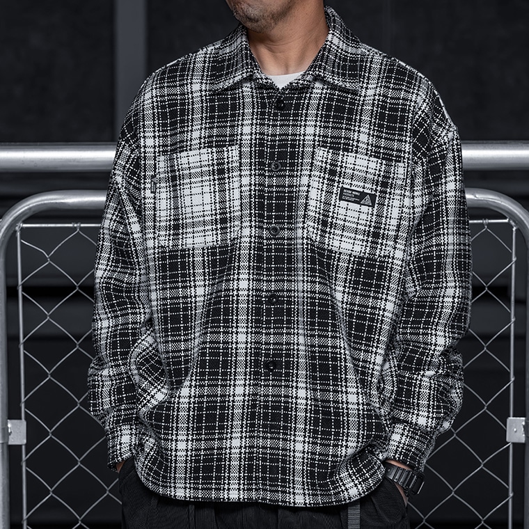 <予約商品>SIROKUROTSUKANAI SHIRT JKT