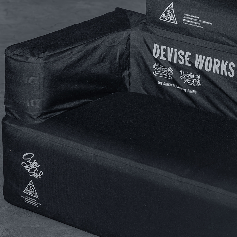 DEVISE WORKS クッション3点セット 03+クッション 家具・インテリア DEVISE WORKS クッション3点セット