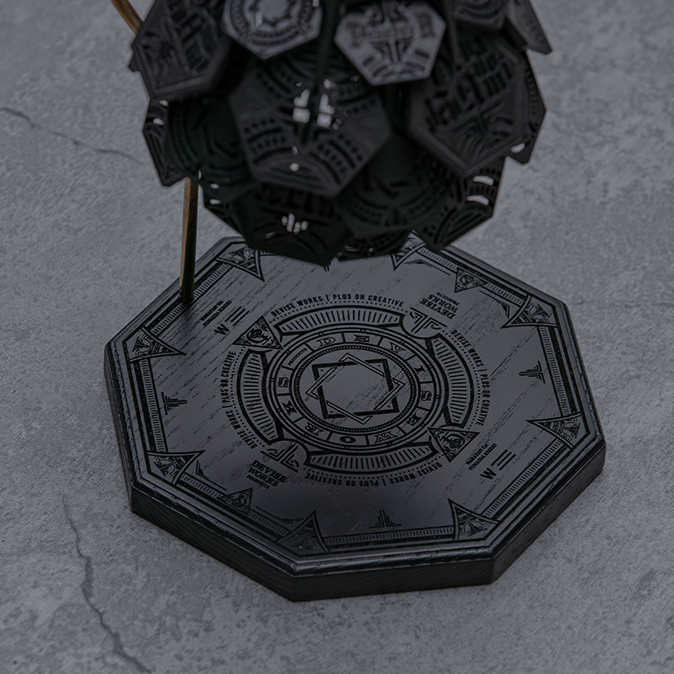 デバイスワークス　 MITOCOLOMON 限定ブラック NEW MITOCOLOMON BLK(黒インク/白インク） | DEVISE WORKS | キャンプ用品