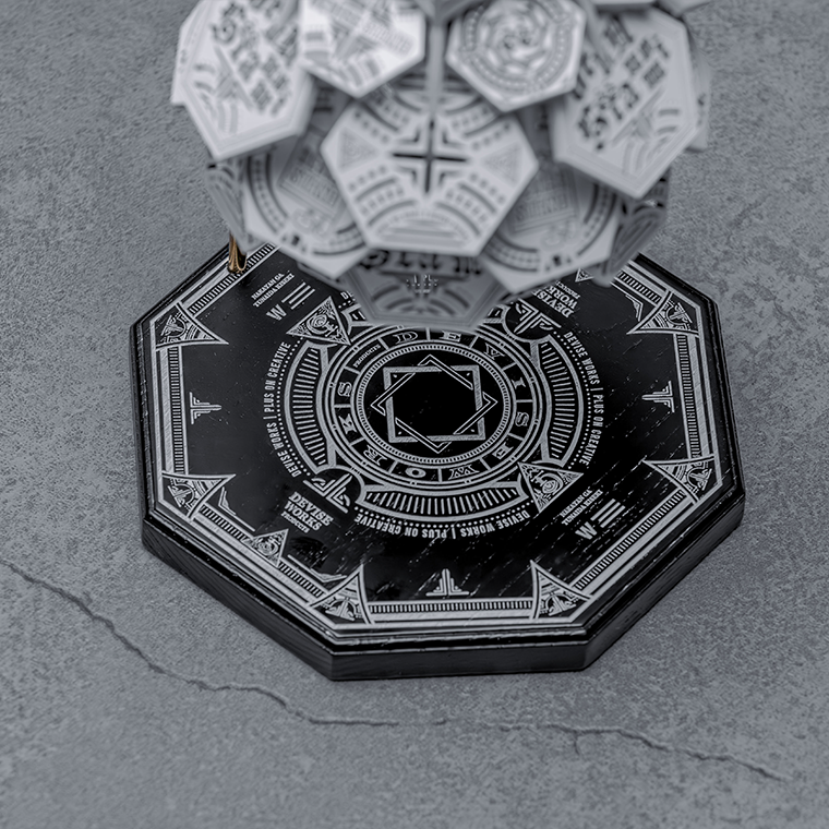 NEW MITOCOLOMON BLK(黒インク/白インク） | DEVISE WORKS | キャンプ用品