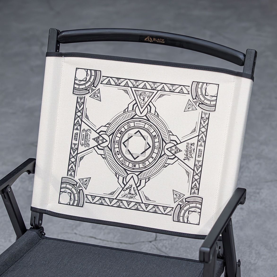 black design × devise works チェアハイ black design × devise works チェアハイ