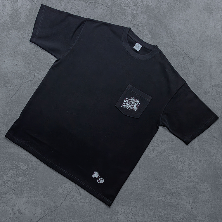 NEWグラフィティー T-SHIRTS　ブラック