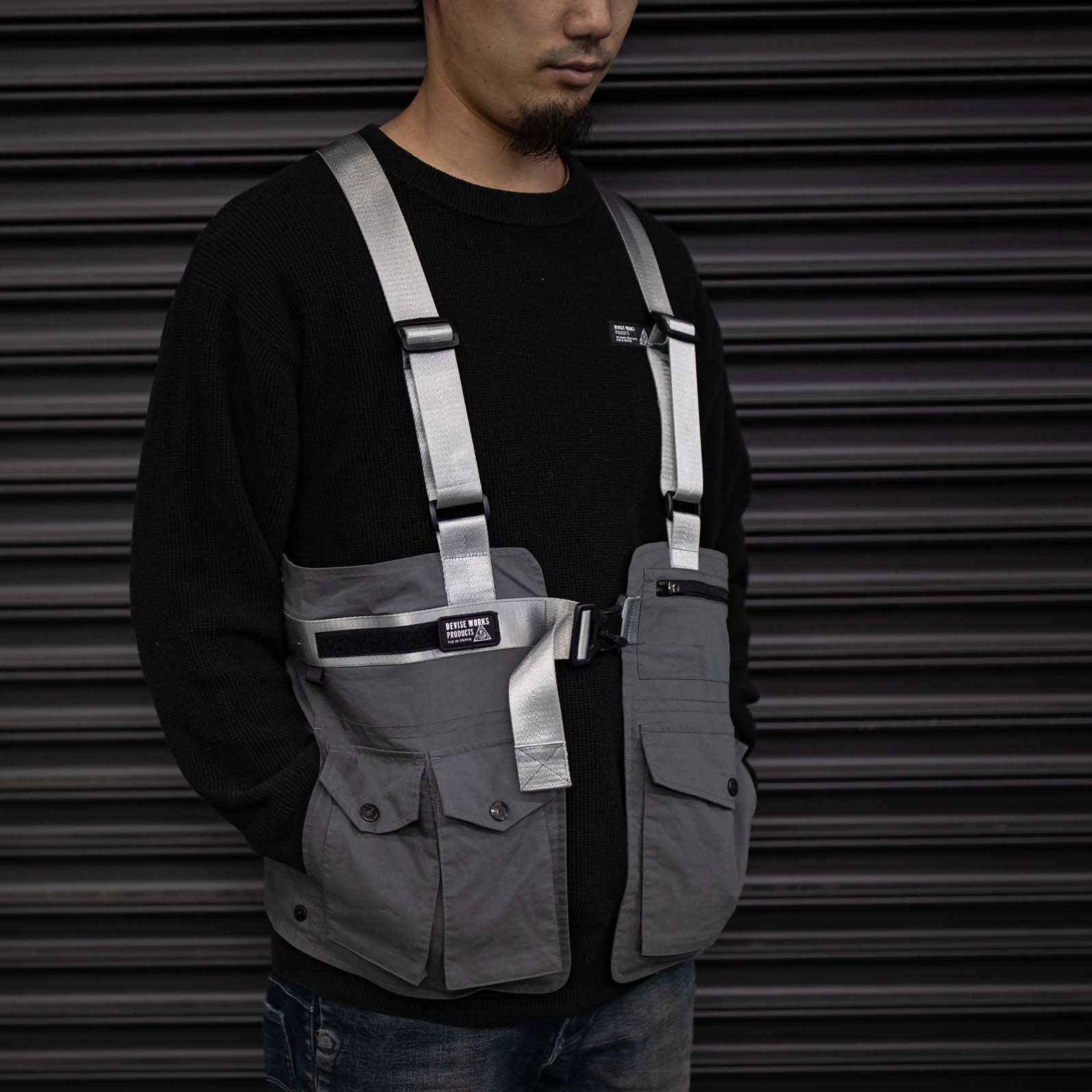 バックプリント　NEW CAMP VEST