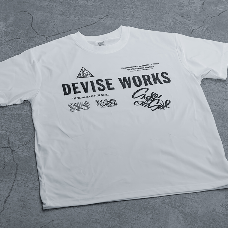 NEW DRY T-SHIRTS　ホワイト
