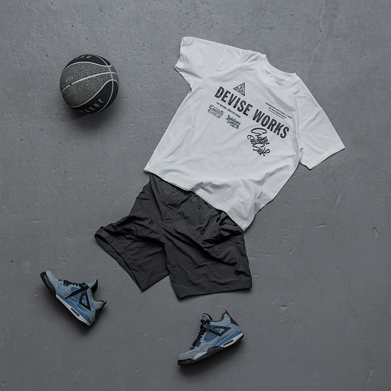 NEW DRY T-SHIRTS　ホワイト