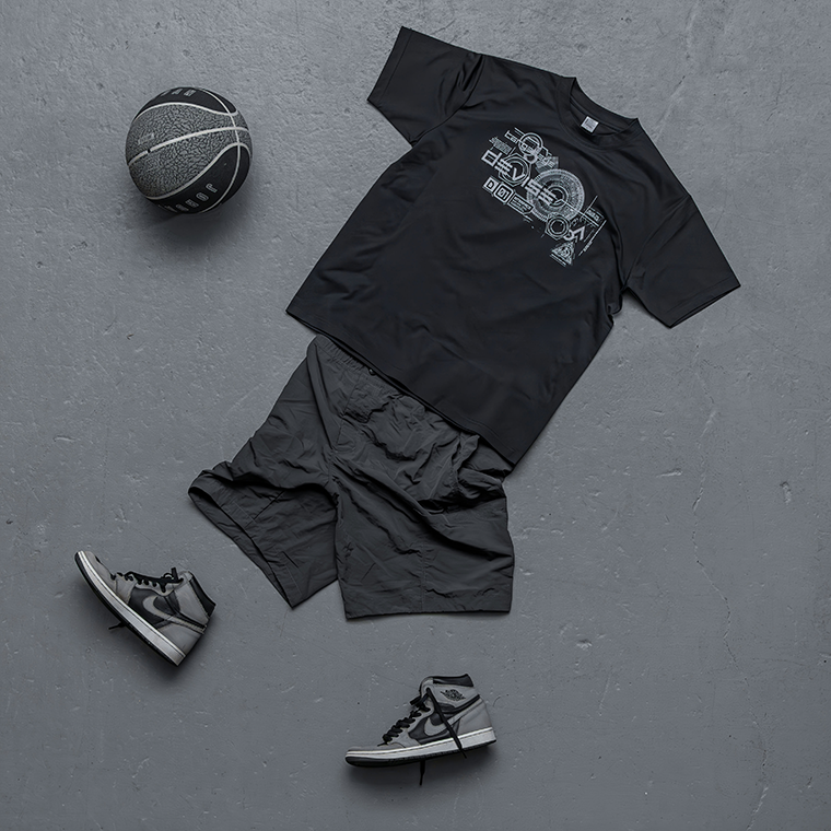 NEW DRY T-SHIRTS　ブラック