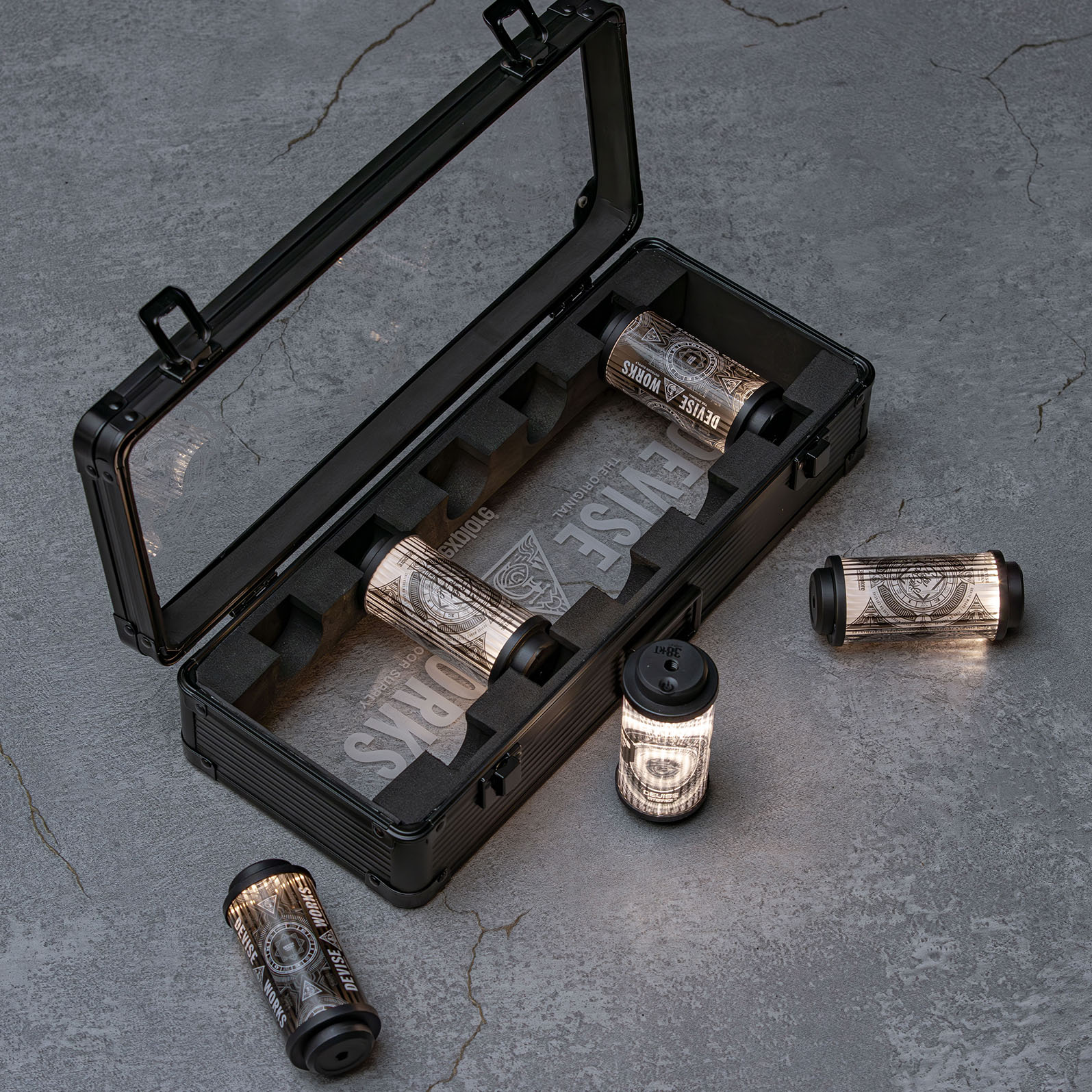 特価！黒紋章38灯セット)DEhaus | DEVISE WORKS | キャンプ用品